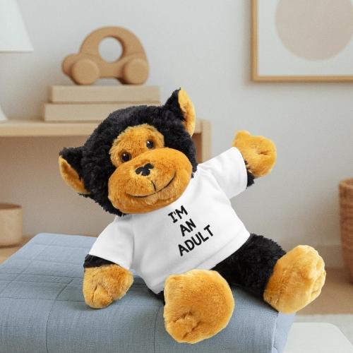 I'M AN ADULT t-shirt - Monkey