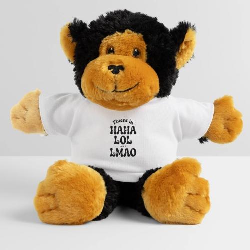 Fluent in HAHA LOL LMAO Funny Humor-Bilingual Joke - Monkey