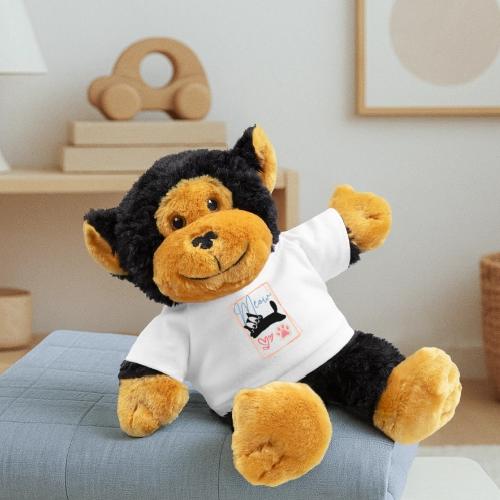 Meow Cat Paw Cute Kitty Lover Design - Monkey