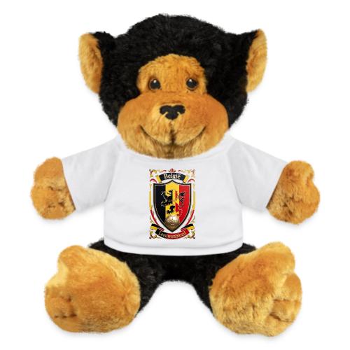 Belgium Lion Crest T-Shirt, Belgian Flag Gift - Monkey