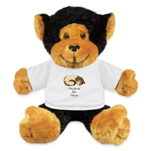 I Was Normal Three Cats Ago Funny Cat T-Shirt - Monkey