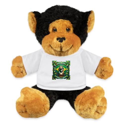 Brazil Jaguar Glory T-Shirt, Flag Pride Badge Gift - Monkey