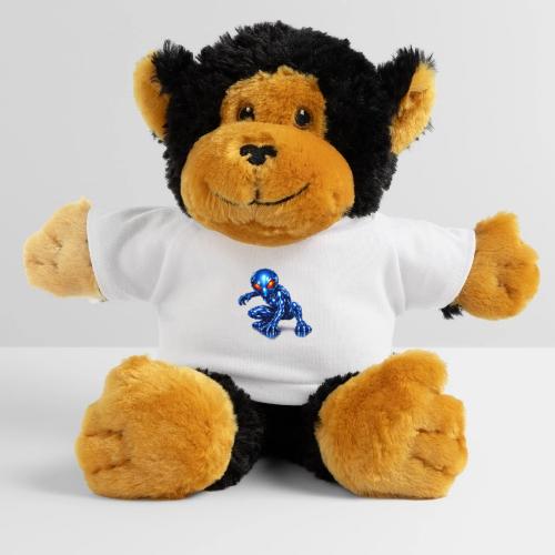 Blue Alien Crouch - Monkey