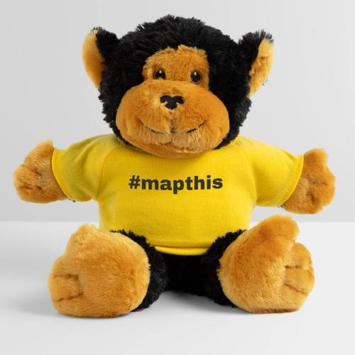 #mapthis hashtag - Monkey