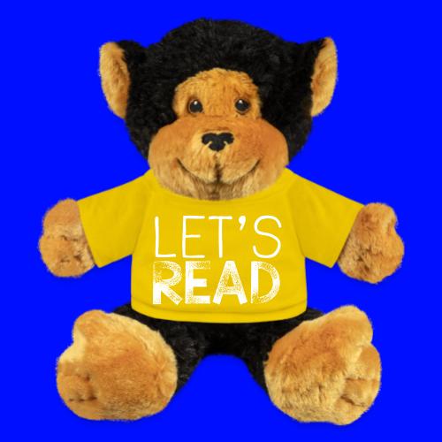 Let's Read Teacher Pillow Classroom Library Pillow - Monkey