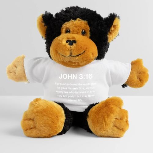John 3:16 Christian Apparel – White - Monkey