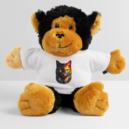 Cosmic Galaxy Rainbow Cat - Monkey