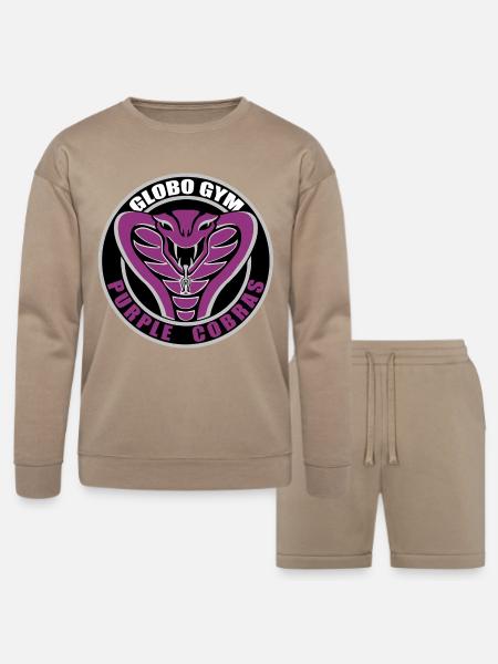 Globo GYM - Bella + Canvas Unisex Sweatshirt & Short Set - tan