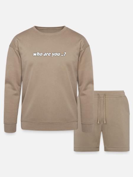 Unique product - Bella + Canvas Unisex Sweatshirt & Short Set - tan