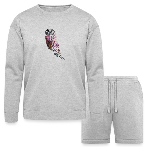 Galactic Owl - Bella + Canvas Unisex Sweatshirt & Short Set