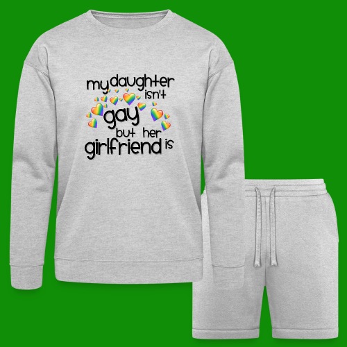 Daughters Girlfriend - Bella + Canvas Unisex Sweatshirt & Short Set
