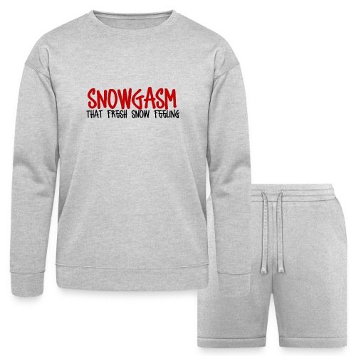 Snowgasm - Bella + Canvas Unisex Sweatshirt & Short Set