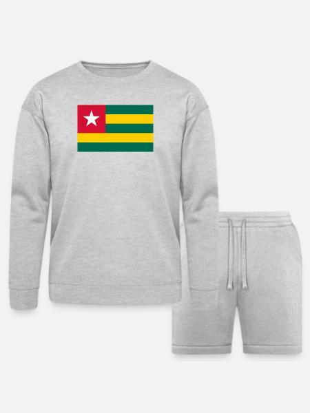 Togo - Bella + Canvas Unisex Sweatshirt & Short Set - heather gray