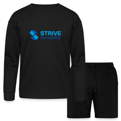 STRIVE WorldWIDE Logo 2023 - Bella + Canvas Unisex Sweatshirt & Short Set