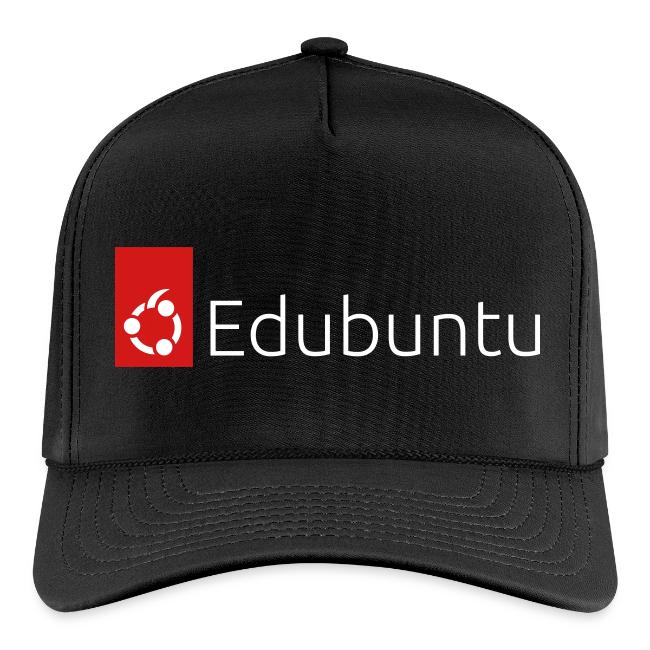 Edubuntu Logo 2023 - White
