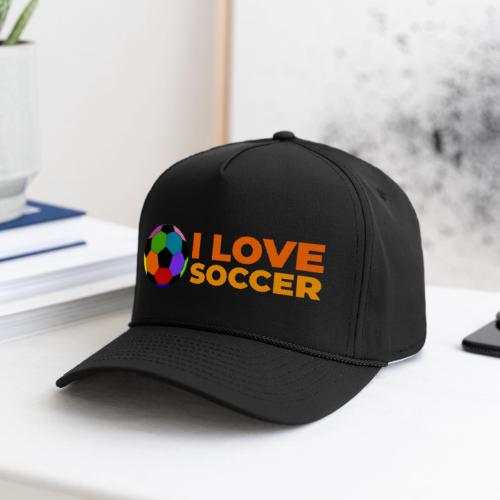 I Love Soccer - Rope Cap
