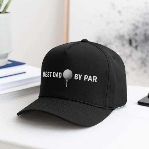Best Dad By Par Classic Sport Look - Rope Cap