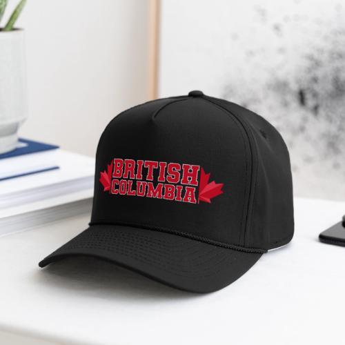 British Columbia with maple leaf - Rope Cap
