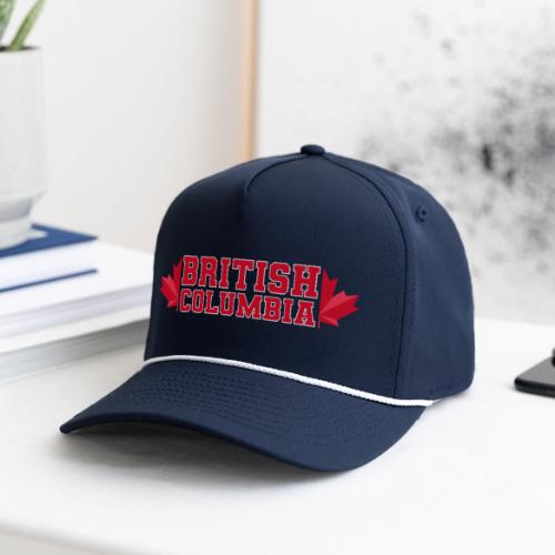 British Columbia with maple leaf - Rope Cap