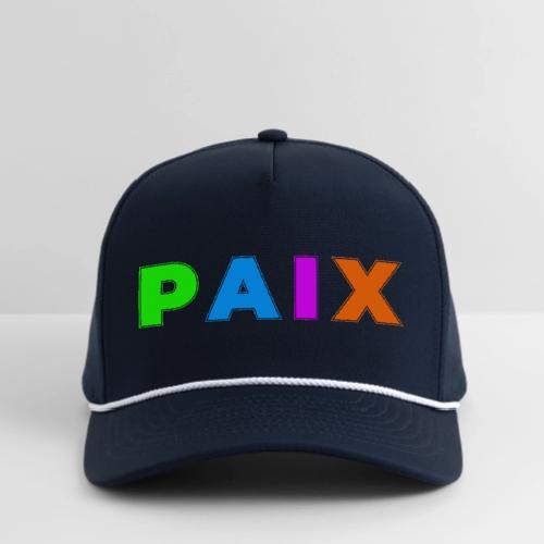 Peace in Colour - Rope Cap