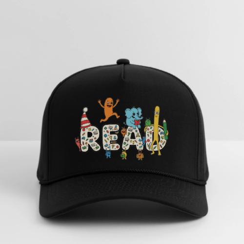 Whimsical READ Kids Cartoon - Rope Cap