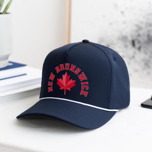 New Brunswick with maple leaf - Rope Cap