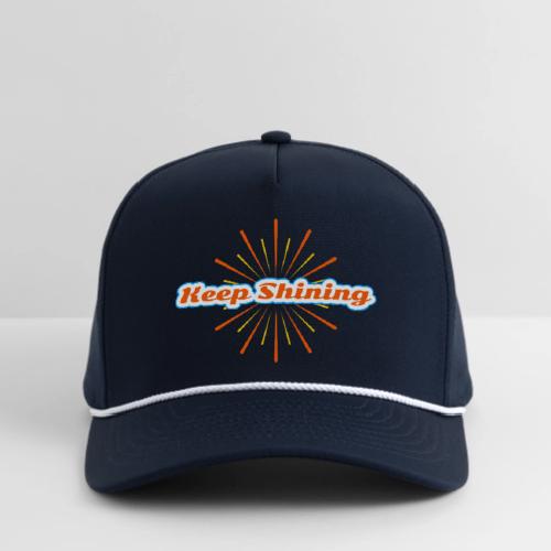 Keep Shining: Radiant Energy Design - Rope Cap