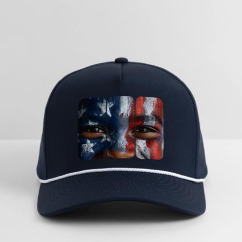 USA: Three Panels of Pride - Rope Cap