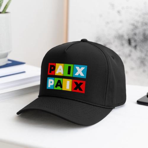 Peace in Colour - Rope Cap