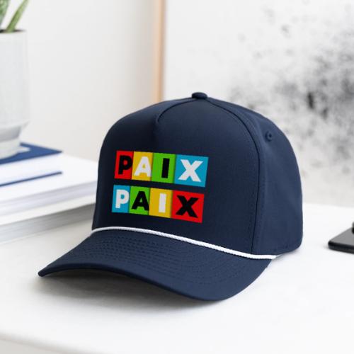 Peace in Colour - Rope Cap