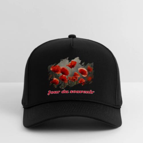 Remembrance Day with Poppies - Rope Cap