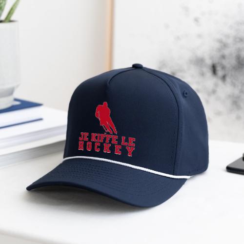 I love hockey - Rope Cap