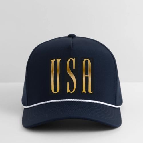 USA Gold Monolith - Rope Cap