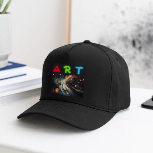 Swirls of Colorful Art - Rope Cap
