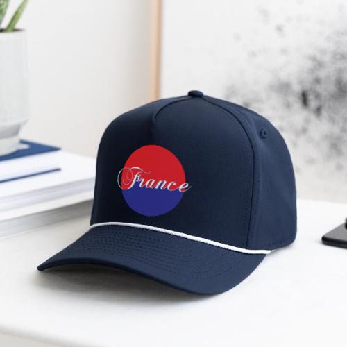 France Tricolore Circle - Rope Cap