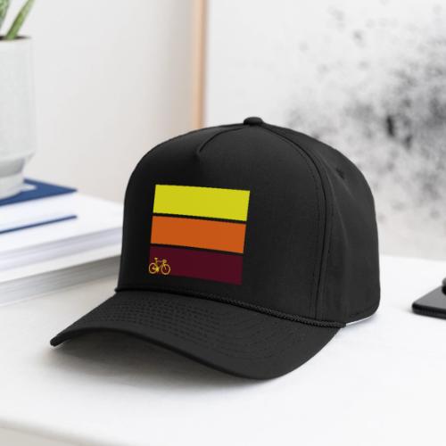 tricolor with bicycle - Rope Cap