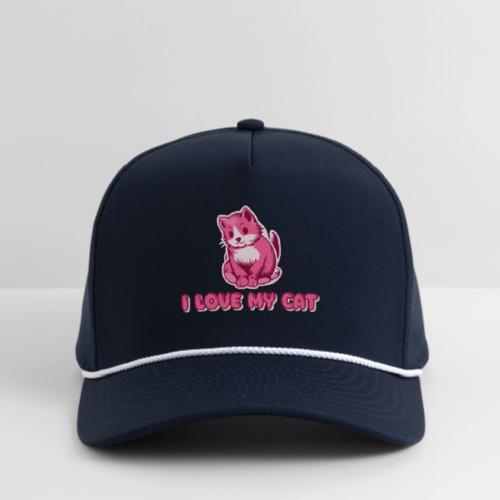 I love my cat - Rope Cap