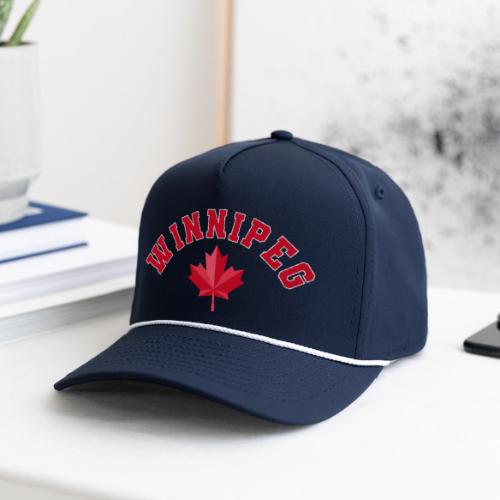 Winnipeg with maple leaf - Rope Cap