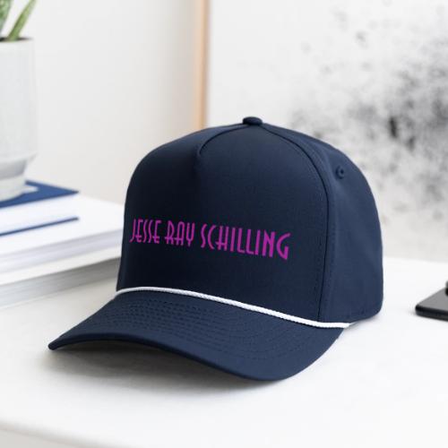 jesse ray schilling text logo - Rope Cap