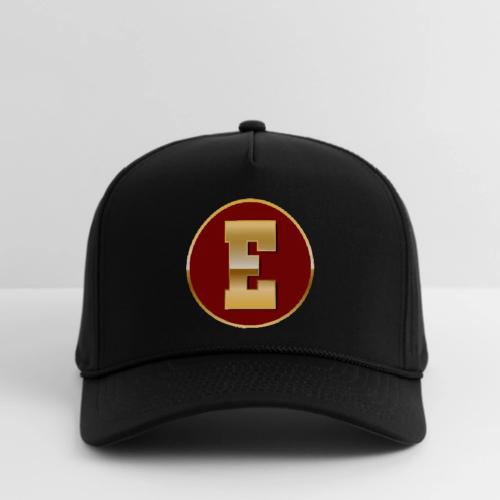 Letter E – Capital Varsity Alphabet Monogram - Rope Cap