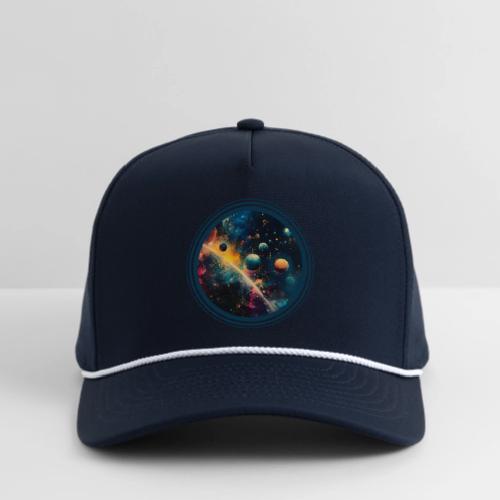 Painted Planetscape - Rope Cap