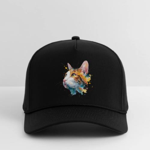 Cat: Feline Ink Burst - Rope Cap