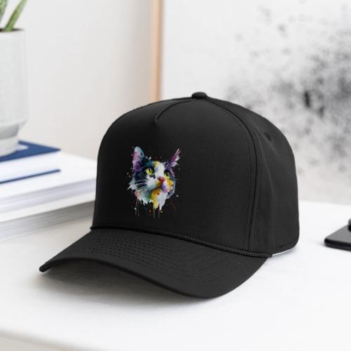 Cat: Painted Purr Expression - Rope Cap
