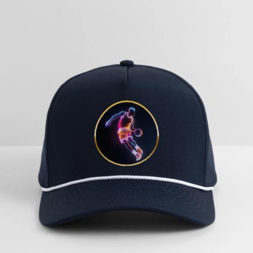 Neon Basketball Player - Rope Cap