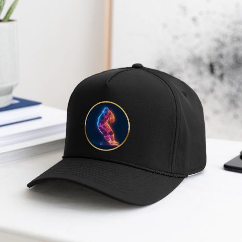 Hockey: Neon Hockey Sketch - Rope Cap