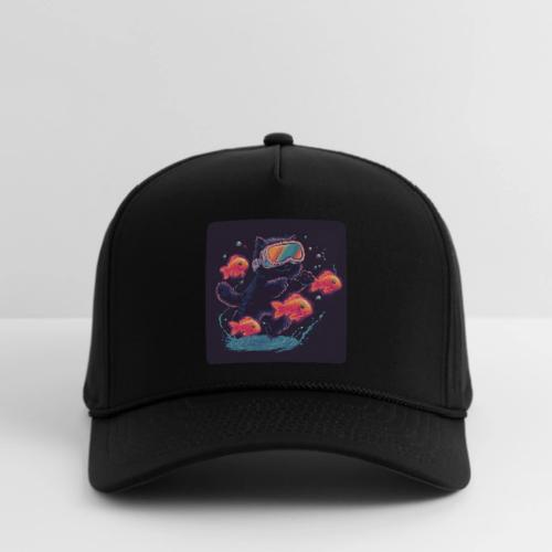 Cyber Cat Splash - Rope Cap