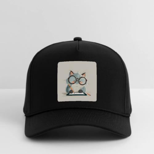 Creative Cat Digital Artist Illustration - Rope Cap
