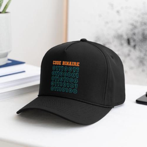 Hi in binary code - Rope Cap