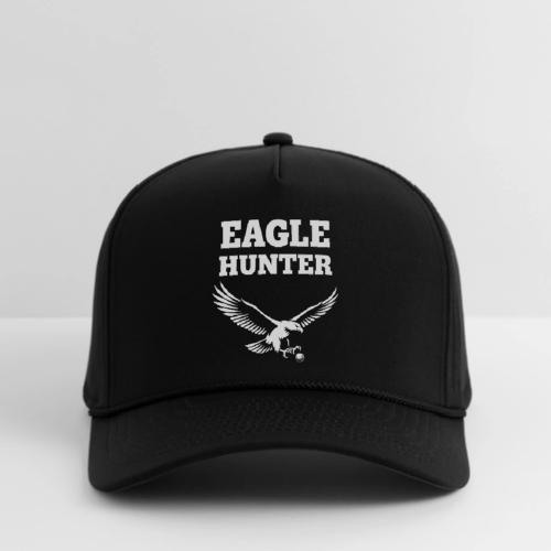 Cool Golf Gift - Eagle Hunter Graphic T-Shirt - Rope Cap