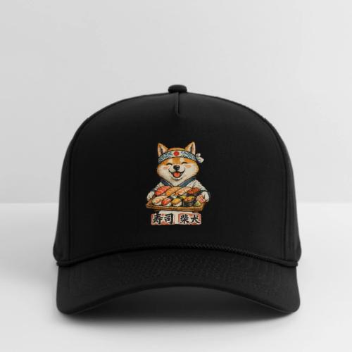 Funny Shiba Inu Sushi Kawaii Dog Tee - Rope Cap
